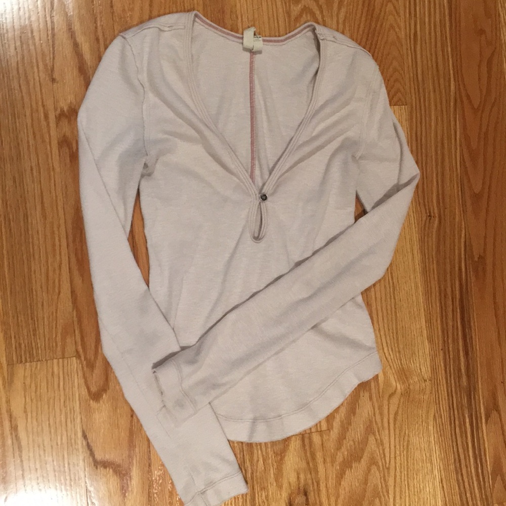 Free People Long  Sleeve Top